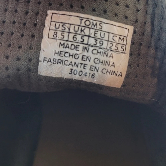 Toms Lunata Olive Green Lace-up Suede Ankle Heeled Booties sz 8.5 - Picture 8 of 10